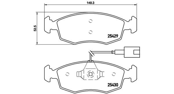 MAGNETI MARELLI Комплект тормозных колодок, дисковый тормоз 363700423138